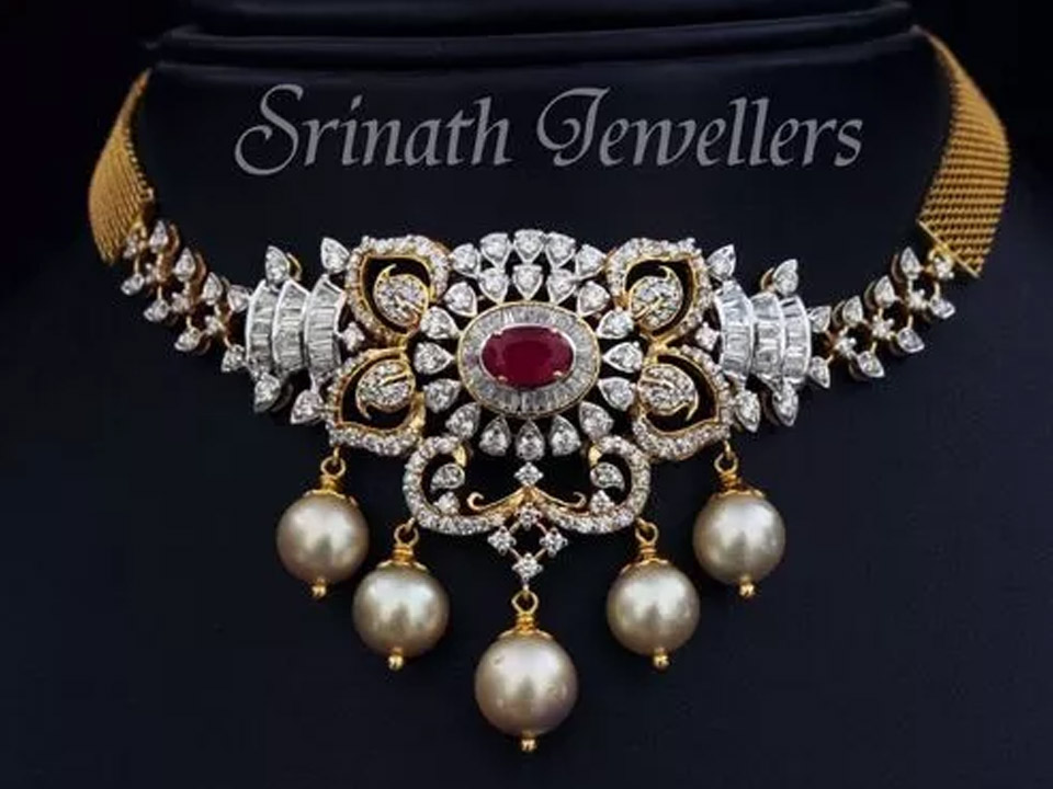 gold necklace designs in hyderabad