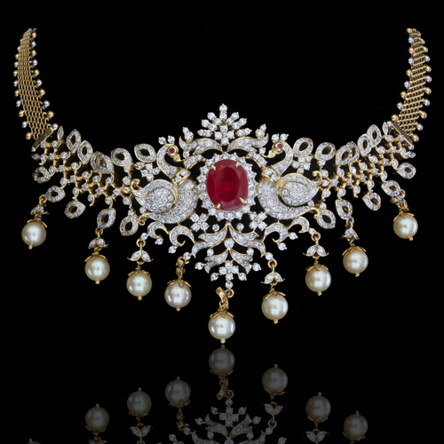 gold necklace designs in hyderabad